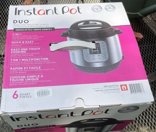 Instant pot 1 - 7, in