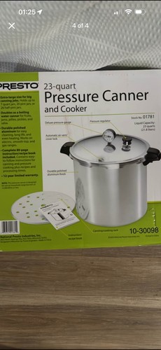 Presto quart aluminum - 23-quart,
